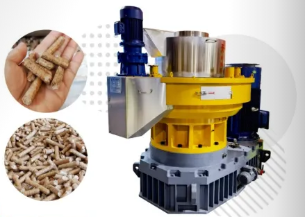 云南850型木屑顆粒機(jī)生產(chǎn)線現(xiàn)場(chǎng)